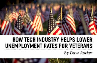 Dave Rocker: How Tech Industry Helps Lower Unemployment Rates for Veterans