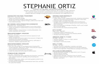Stephanie ortiz Resume
