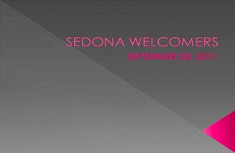 Sedona Welcomers Sept