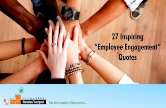 27 inspiring employee engagement quotes