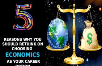 Career Myths about Economics