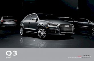 2016 Audi Q3 Brochure | Audi for Sale Orange County