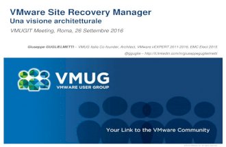 Site Recovery Manager - Una visione architetturale