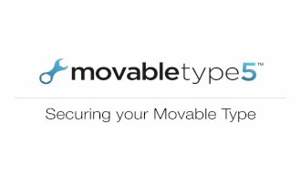Securing your Movable Type installation