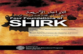 four foundations_of_shirk
