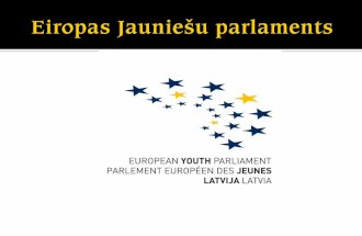 Eiropas Jauniešu parlaments