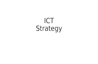 Tim Willoughby - Ideas and Ideals on an ICT Strategy for Local Government