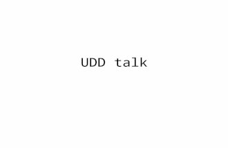 UDD chile talk