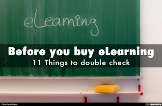 eLearning - 11 Things to check before you buy