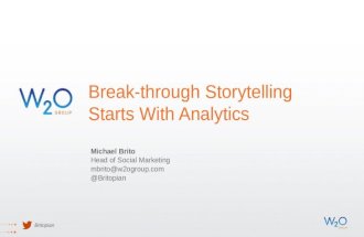 Break-Through Storytelling Starts with Analytics