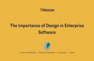 The Importance of Design in Enterprise Software