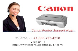 Canon printer customer care usa canada