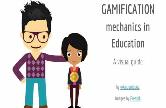#Gamification mechanics in #education (Andoni Sanz)