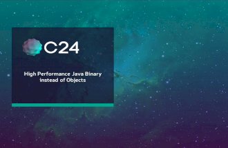 John Davies: "High Performance Java Binary" from JavaZone 2015