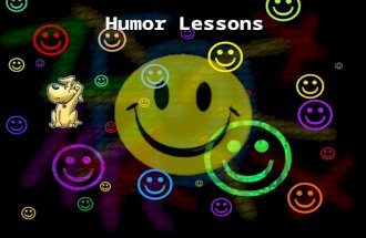 Humor Lessons