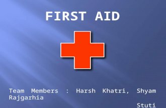 First aid ppt