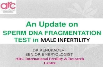 Sperm DNA fragmentation by Dr.Renukadevi