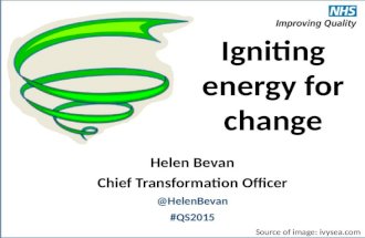 Igniting energy for change