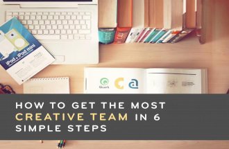 How To Create the Most Creative Team in 6 Simple Steps