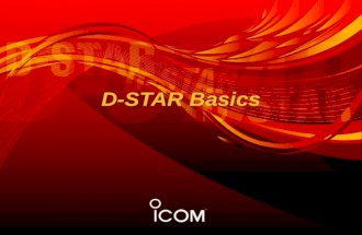 D-STAR Basics. DIGITAL SMART TECHNOLOGY FOR AMATEUR RADIO.