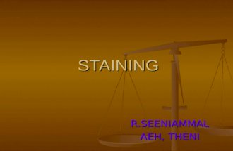 STAINING R.SEENIAMMAL AEH, THENI.