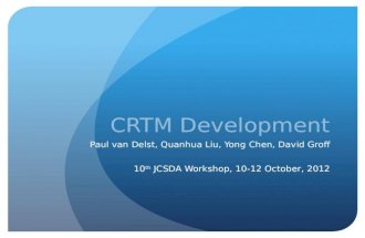 Outline CRTM v2.1 Release CRTM v2.2 Release plans