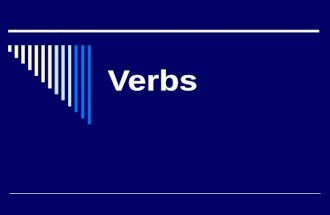 Verbs. What is a verb?  A verb is a word that shows the action or condition of a person, place, or thing.  There are three main types of verbs: action,
