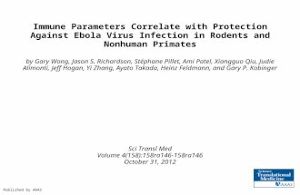 Immune Parameters Correlate with Protection Against Ebola Virus Infection in Rodents and Nonhuman Primates by Gary Wong, Jason S. Richardson, Stéphane.