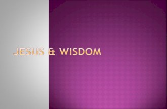 Israel’s wisdom books speak to the individual about the wholeness and integrity of a good life, and about the personal disintegration caused by sin.
