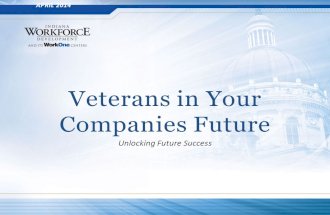 Veterans in Your Companies Future Unlocking Future Success APRIL 2014.
