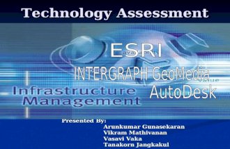Technology Assessment Presented By: Arunkumar Gunasekaran Vikram Mathivanan Vasavi Vaka Tanakorn Jangkakul.