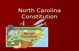 North Carolina Constitution. Starter Current version approved 1970; took effect in 1971 Current version approved 1970; took effect in 1971 NC Constitution.