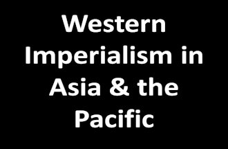 Western Imperialism in Asia & the Pacific. Egypt Broke away from Ottoman Empire under the guidance of Muhammad Ali (who is called “the father of modern.