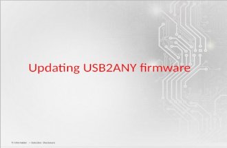 Updating USB2ANY firmware