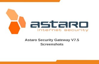Astaro Security Gateway V7.5 Screenshots. Astaro Overview – Page 2 © Astaro 2009 Dashboard.