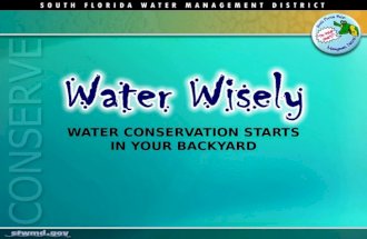 WATER CONSERVATION STARTS IN YOUR BACKYARD. 2 Life depends on water Natures Water Cycle.