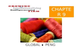 2010 Cengage Learning. All rights reserved. CHAPTER 9 GLOBAL  PENG.