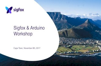 Sigfox + Arduino MKRFOX Workshop