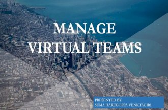 Manage Virtual Teams
