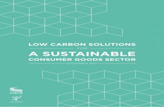 Low carbon-solutions-sustainable-consumer-goods 0