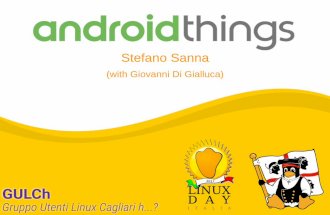 Android Things Linux Day 2017