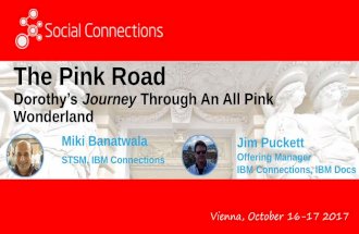 The Pink road – Dorothy’s journey through an all pink wonderland