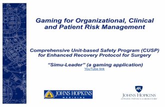 Games to Improve Clinical Practice and Healthcare Administration