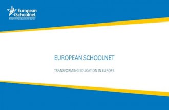 European Schoolnet Overview 2018