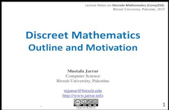 Discrete Mathematics Course Outline