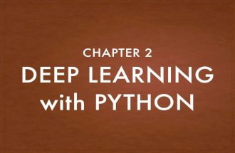 Deep Learning with Python 2-1