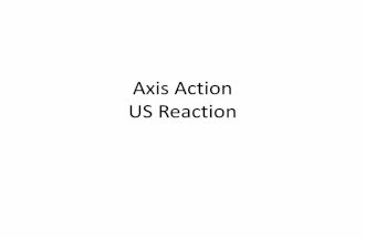 Axis Action and US reaction