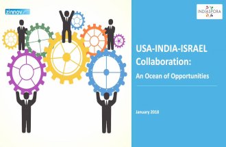 USA-India-Israel Collaboration Report 2018