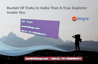 Bucket Of Treks In India That A True Explorer Inside You