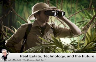 New technology Tools for Today's Global Real Estate Professional